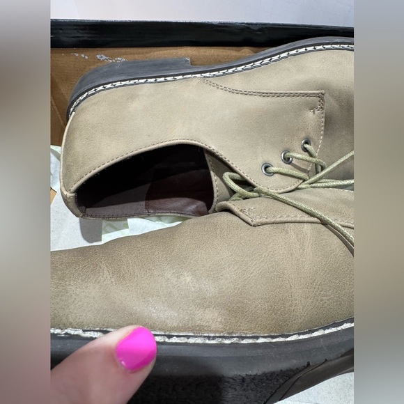 Kenneth Cole Unlisted Men's Tan Lace-Up Shoes size 11 - Picture 8 of 9